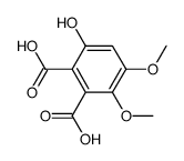 6-hydroxy-3,4-dimethoxy-phthalic acid结构式