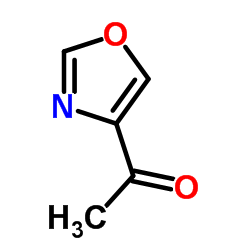 1-(噁唑-4-基)乙烷一酮结构式