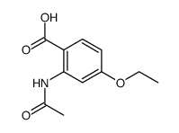 N-acetyl-4-ethoxyanthranilic acid Structure