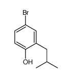4-溴-2-异丁基苯酚结构式