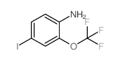 4-碘-2-(三氟甲氧基)苯胺结构式