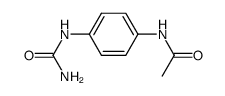 (4-acetylamino-phenyl)-urea Structure