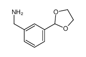 [3-(1,3-dioxolan-2-yl)phenyl]methanamine Structure