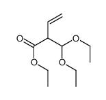 ethyl 2-(diethoxymethyl)but-3-enoate结构式