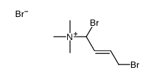 1,4-dibromobut-2-enyl(trimethyl)azanium,bromide结构式