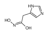 N-hydroxy-2-(1H-imidazol-5-yl)acetamide结构式