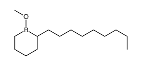 1-methoxy-2-nonylborinane Structure