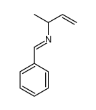 N-but-3-en-2-yl-1-phenylmethanimine结构式