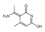 3-(1-aminoethylidene)-4-methylpyridine-2,6-dione结构式