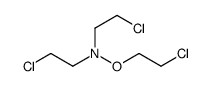 2-chloro-N-(2-chloroethoxy)-N-(2-chloroethyl)ethanamine结构式