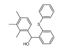 mesityl(2-(phenylthio)phenyl)methanol Structure