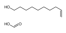 dec-9-en-1-ol,formic acid Structure