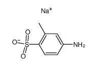 5-amino-toluene-2-sulfonic acid , sodium-salt Structure