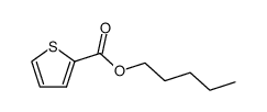 thiophene-2-carboxylic acid pentyl ester结构式