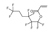 1,1,2,2,3,3,6,6,6-nonafluorohexyl prop-2-enoate Structure