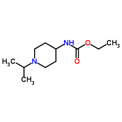 Ethyl (1-isopropyl-4-piperidinyl)carbamate结构式