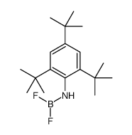 2,4,6-tritert-butyl-N-difluoroboranylaniline结构式
