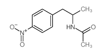 Acetamide, N-[1-methyl-2-(4-nitrophenyl)ethyl]- Structure