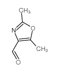 2,5-Dimethyloxazole-4-carbaldehyde structure