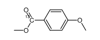 methyl 4-methoxybenzoate Structure