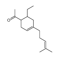 1-[6-ethyl-4-(4-methylpent-3-enyl)cyclohex-3-en-1-yl]ethan-1-one picture