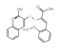 Cinnamic acid, a,a'-dithiobis[o-methoxy- (7CI) picture