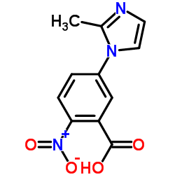 5-(2-Methyl-1H-imidazol-1-yl)-2-nitrobenzoic acid Structure