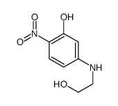 5-(2-hydroxyethylamino)-2-nitrophenol Structure