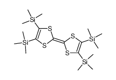 tetrakis(trimethylsilyl)tetrathiafulvalene Structure