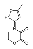 ethyl 2-[(5-methyl-1,2-oxazol-3-yl)amino]-2-oxoacetate Structure
