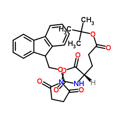 Fmoc-L-Glu(tBu)-OSu结构式