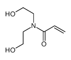 N,N-bis(2-hydroxyethyl)prop-2-enamide结构式