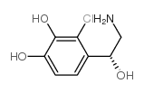 1,2-Benzenediol, 4-(2-amino-1-hydroxyethyl)-3-chloro-, (R)- (9CI)结构式