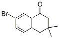 7-broMo-3,3-diMethyl-3,4-dihydronaphthalen-1(2H)-one structure