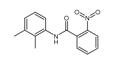 N-(2,3-dimethylphenyl)-2-nitrobenzamide结构式