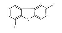 1-fluoro-6-methyl-9H-carbazole Structure