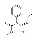 methyl N-(ethylcarbamoyl)-N-phenylcarbamate Structure