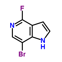 1H-Pyrrolo[3,2-c]pyridine, 7-bromo-4-fluoro-图片