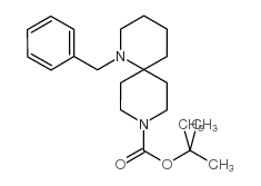 1,9-Diazaspiro[5.5]undecane-9-carboxylic acid, 1-(phenylmethyl)-, 1,1-dimethylethyl ester structure