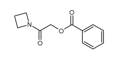 2-(azetidin-1-yl)-2-oxoethyl benzoate Structure
