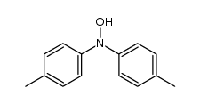 N,N-di-p-tolyl-hydroxylamine Structure