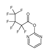 pyrimidin-2-yl 2,2,3,3,4,4,4-heptafluorobutanoate Structure