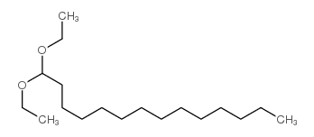 1,1-diethoxy-n-tetradecane Structure