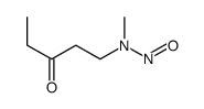 N-methyl-N-(3-oxopentyl)nitrous amide Structure