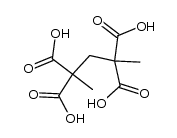 pentane-2,2,4,4-tetracarboxylic acid Structure