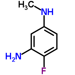 4-Fluoro-N1-methyl-1,3-benzenediamine Structure