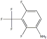 2,4-Difluoro-3-(trifluoromethyl)aniline结构式