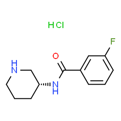 (R)-3-Fluoro-N-(piperidin-3-yl)benzamidehydrochloride图片