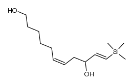 11-(trimethylsilyl)-6(Z),10(E)-undecadiene-1,9-diol Structure