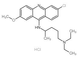 N4-(6-chloro-2-methoxyacridin-9-yl)-N1,N1-diethylpentane-1,4-diamine hydrochloride picture